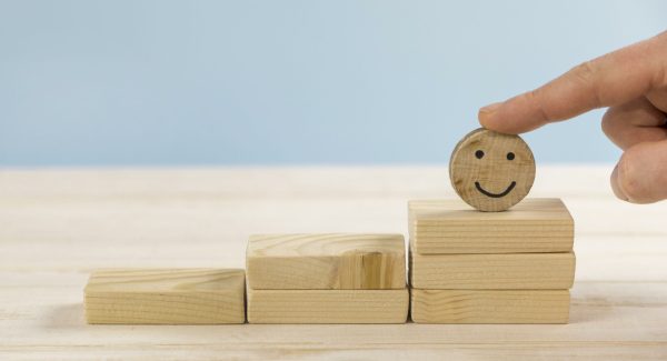 composition with happy emotion